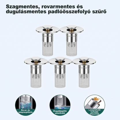 👑Utolsó napi akció – 49% kedvezmény👑 Felnyíló mosdólefolyó szűrő — 🛀 Eltávolítja a szagokat és megakadályozza az eltömődést