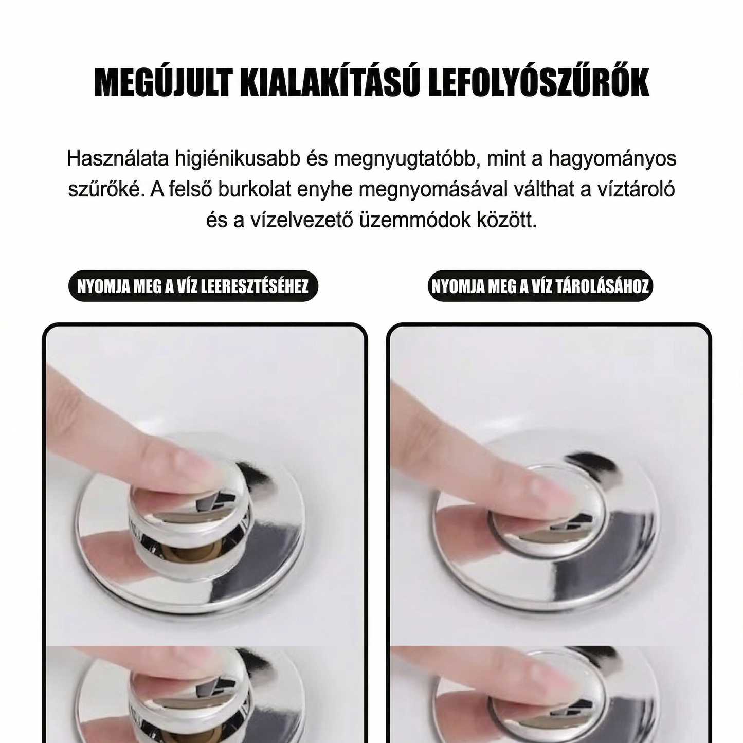 👑Utolsó napi akció – 49% kedvezmény👑 Felnyíló mosdólefolyó szűrő — 🛀 Eltávolítja a szagokat és megakadályozza az eltömődést